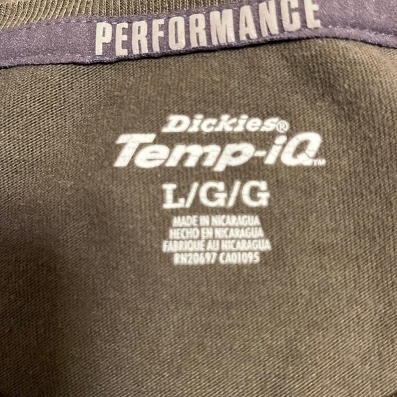 Men's Dickies Temp iQ Performance Cooling T-Shirt Size Large - Picture 5 of 5
